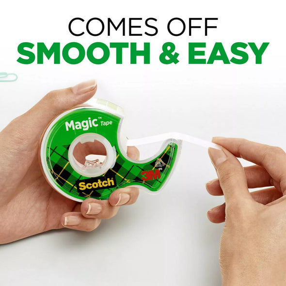 Scotch Magic Tape with Dispensers 3Pk