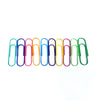 (20 Pack)  Assorted Color Giant Paper Clips, 10 Count