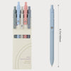 Gel Pens, 5Pcs 0.5Mm Quick Dry Black Ink Fine Point Smooth Writing Pens High-End