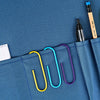 (20 Pack)  Assorted Color Giant Paper Clips, 10 Count
