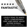 round Stic Xtra Life Ballpoint Pen, Medium Point, 1.0 Mm, Black Ink, 60 Count