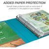 Earth'S Choice Plant-Based Durable 1.5 Inch 3 Ring View Binders - Assorted, Assorted, 4 / Pack (Quantity)