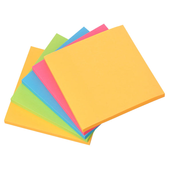 Pen + Gear Paper Sticky Notes, Neon, 3" X 3", 1680 Sheets, 24 Counts