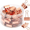 50 Pack Binder Clips Paper Clamps for File Office School Supplies (Medium, 1 In)