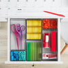 Office Drawer Edit Organizer, 6 Pieces, Clear