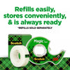 Scotch Magic Tape with Dispensers 3Pk