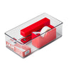 Office Drawer Edit Organizer, 6 Pieces, Clear